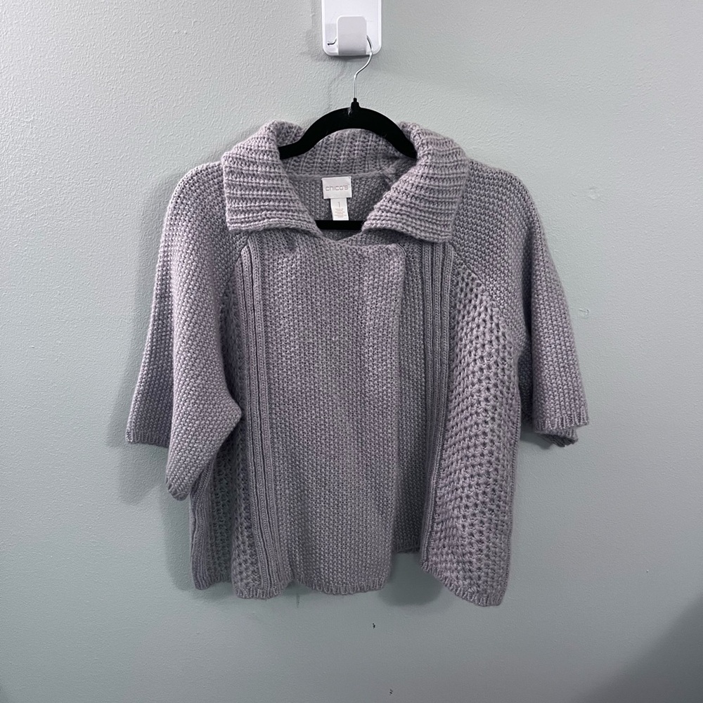 Cozy Grey Women Sweater - Picture 1 of 3